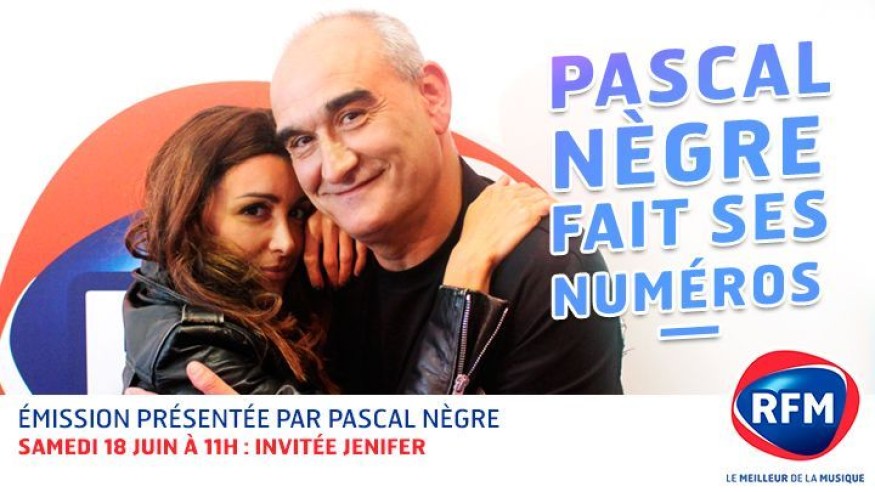 Samedi 18 juin, Jenifer est l’invitée de Pascal Nègre
