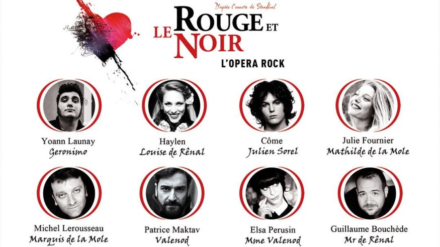 Le Rouge et le Noir: Découvrez le casting du spectacle