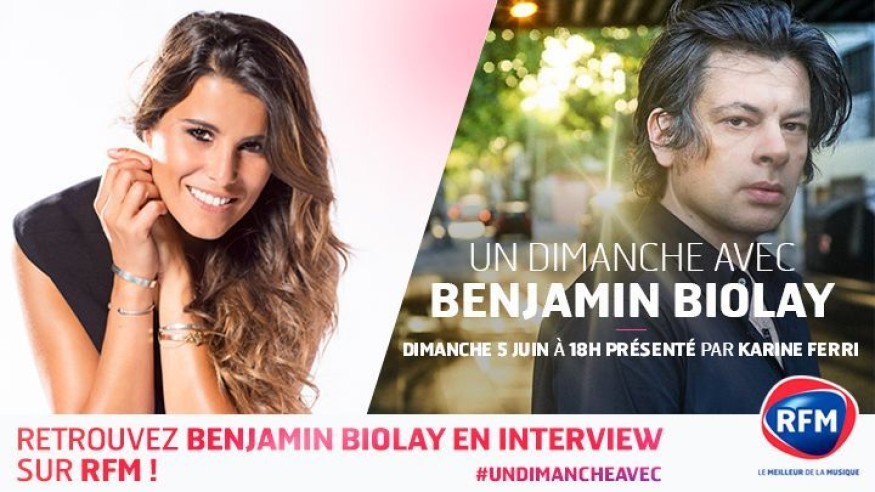 Ce dimanche, Benjamin Biolay invité de Karine Ferri