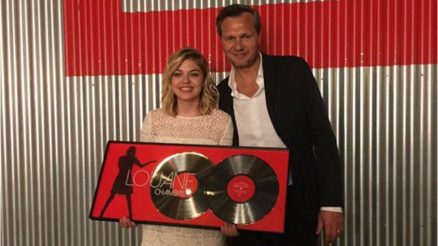 Louane : Son album certifié double disque de diamant