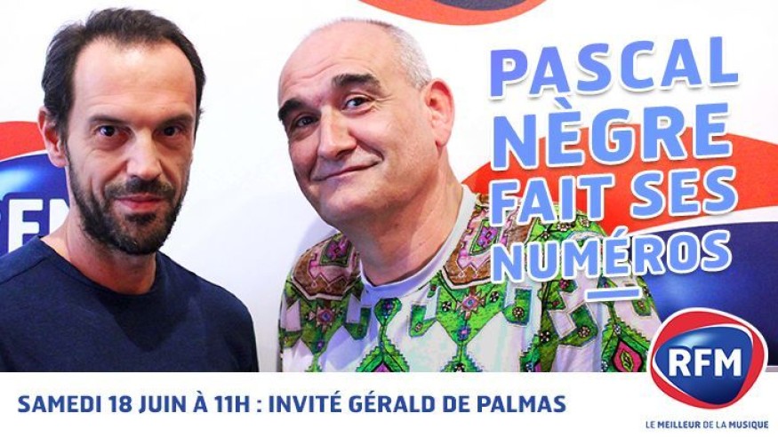 Découvrez l’interview de Gérald De Palmas au micro de Pascal Nègre