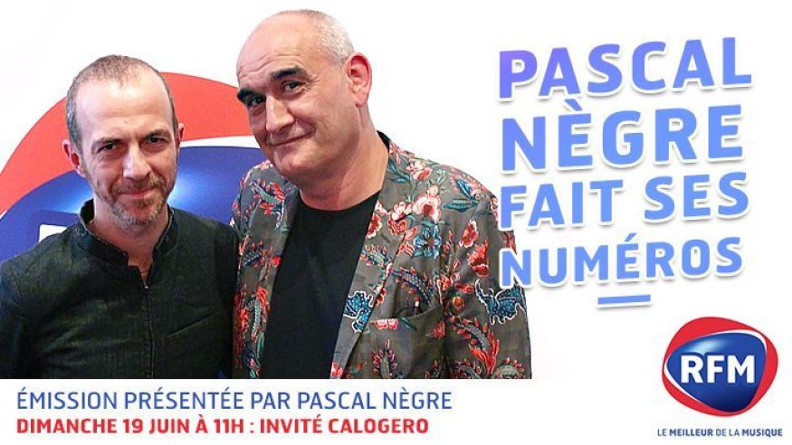 Dimanche 19 juin, Calogero est l'invité de Pascal Nègre