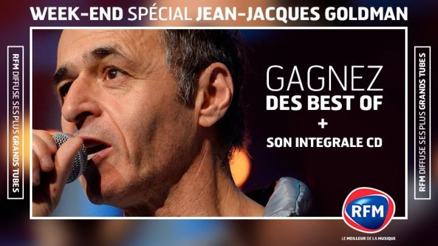 Ce weekend, Jean-Jacques Goldman est à l’honneur sur RFM