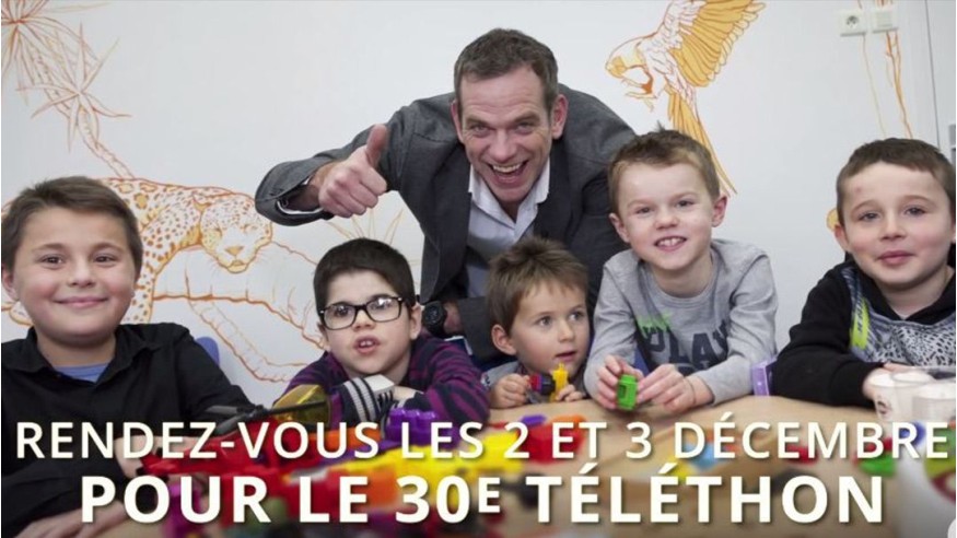 Le 30e Téléthon les 2 et 3 décembre, parrainé par Garou