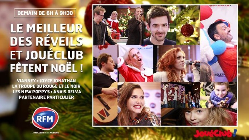 Vendredi 2 décembre : Emission spéciale Noël RFM et JouéClub !