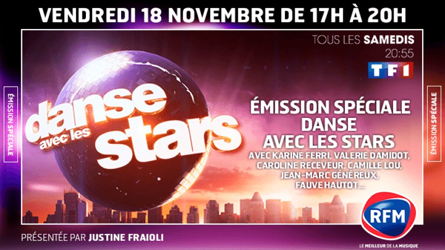 Ce soir dès 17h : émission spéciale Danse avec les Stars