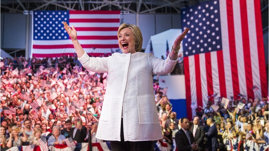 Springsteen, Beyoncé et Lady Gaga à l'unisson derrière Clinton