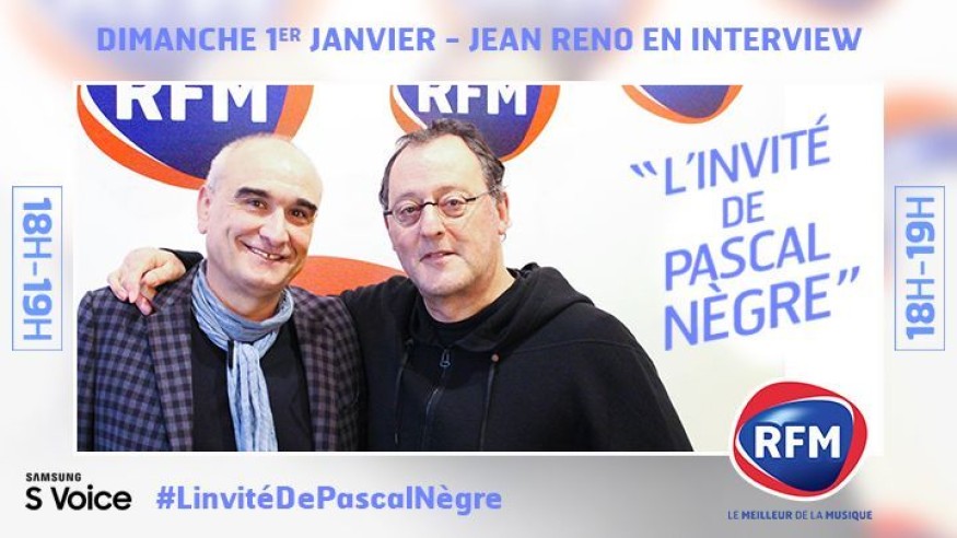 Dimanche 1er janvier, Jean Reno est l’invité de Pascal Nègre