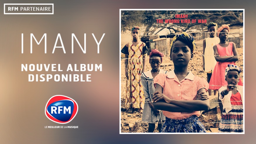 Imany : découvrez l’édition deluxe de son album «The Wrong Kind of War»