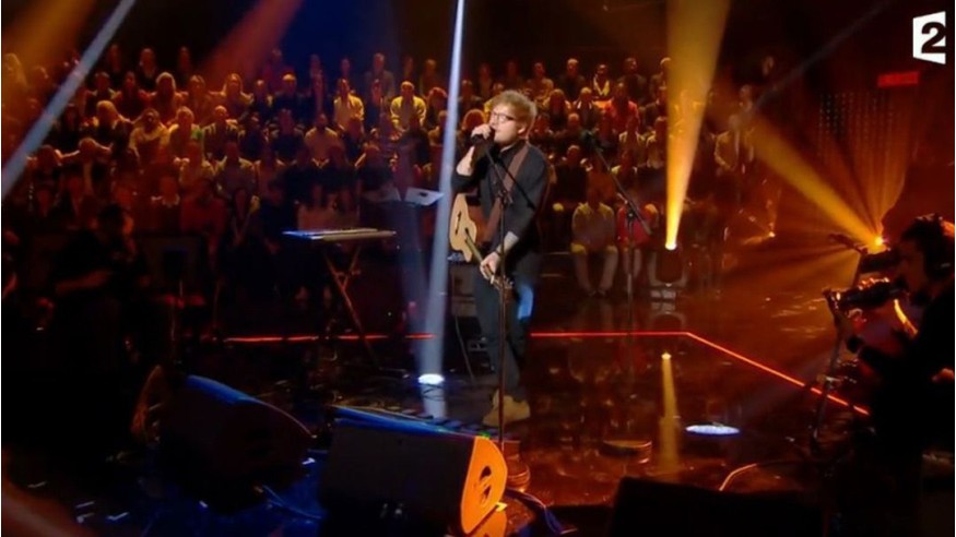 Ed Sheeran : redécouvrez son incroyable performance sur le plateau de Taratata