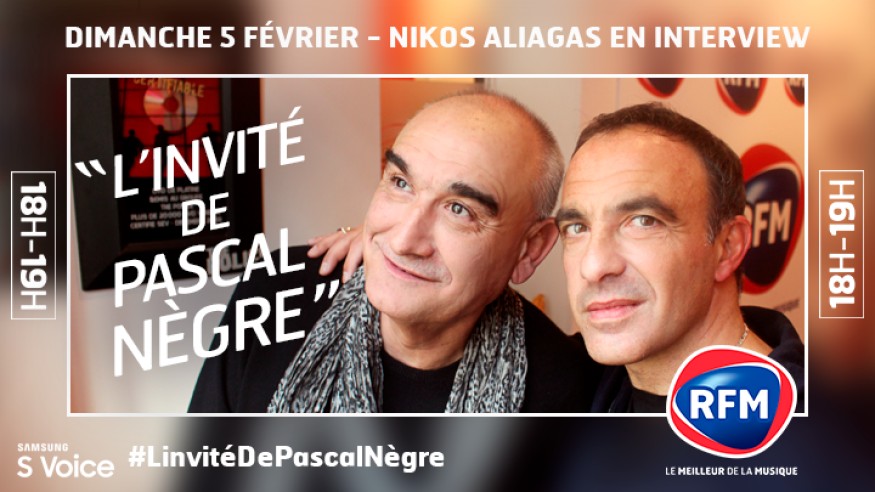 Dimanche 5 février, Nikos Aliagas est l’invité de Pascal Nègre