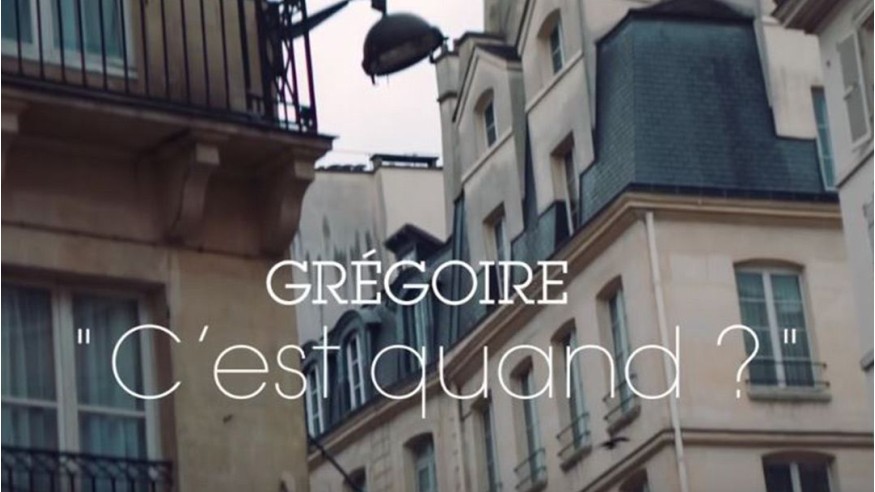 Grégoire : découvrez le clip de son titre «C’est quand ?»