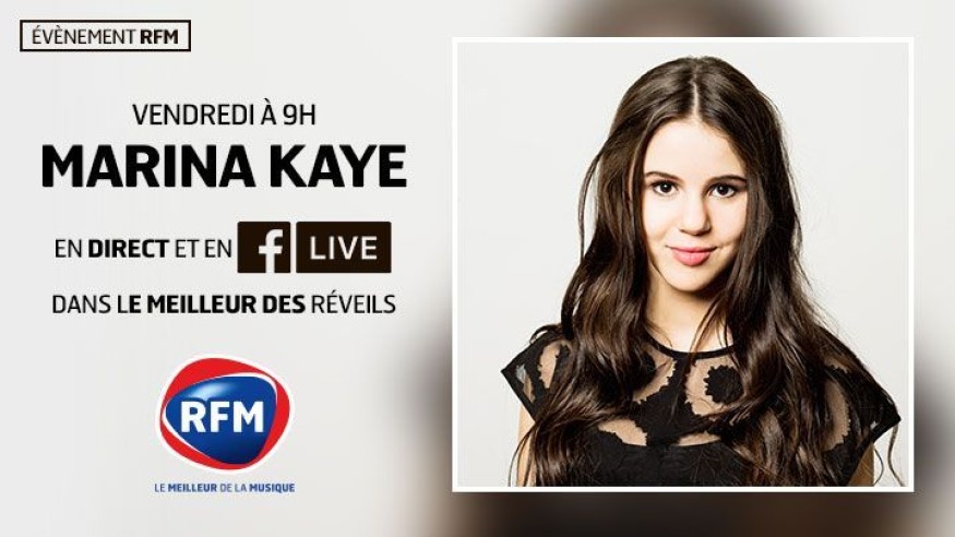 Vendredi, à 9h : retrouvez Marina Kaye dans Le Meilleur des Réveils !