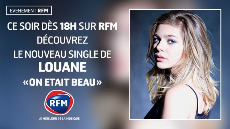Ce soir, à 18h : découvrez le nouveau single de Louane «On était beau»
