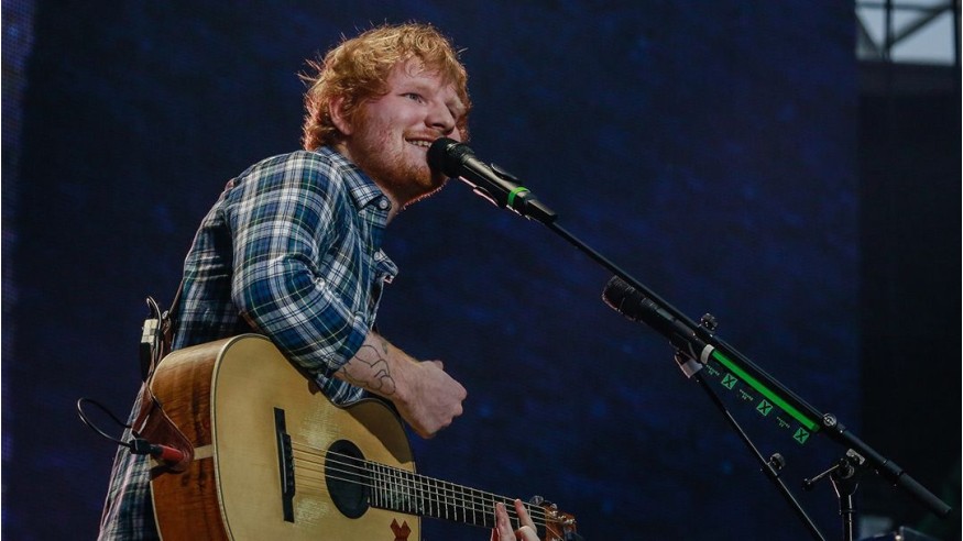Ed Sheeran est numéro un des ventes de vinyles