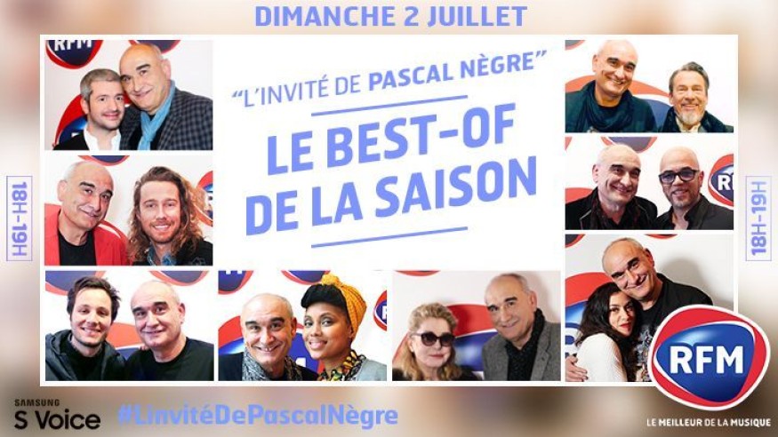 Dimanche 2 juillet, à 18h : découvrez le best-of de la saison de «L’invité de Pascal Nègre»