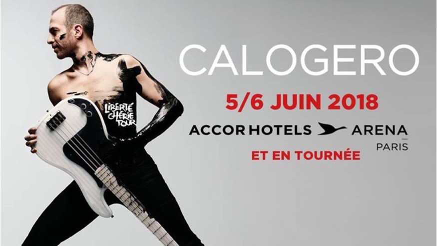 Calogero : découvrez les dates de son «Liberté Chérie Tour» !