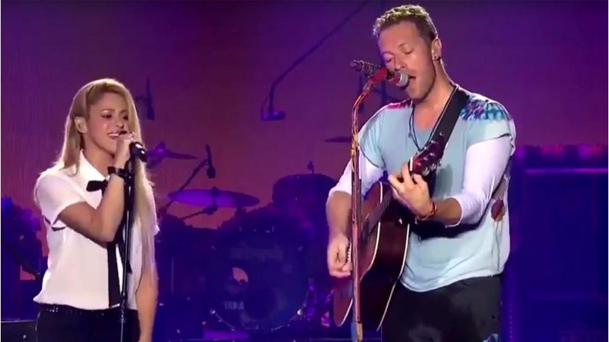 Coldplay et Shakira offrent un duo génial à Hambourg !