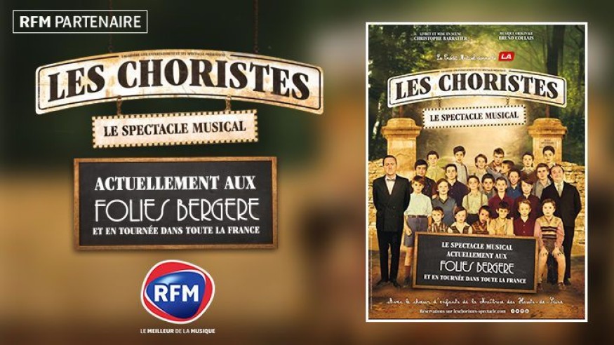 Les Choristes : découvrez les dates de tournée du spectacle musical !