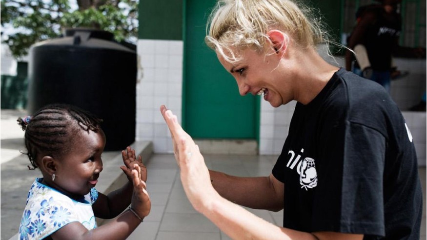 Elodie Gossuin, nouvelle ambassadrice de l’UNICEF France !