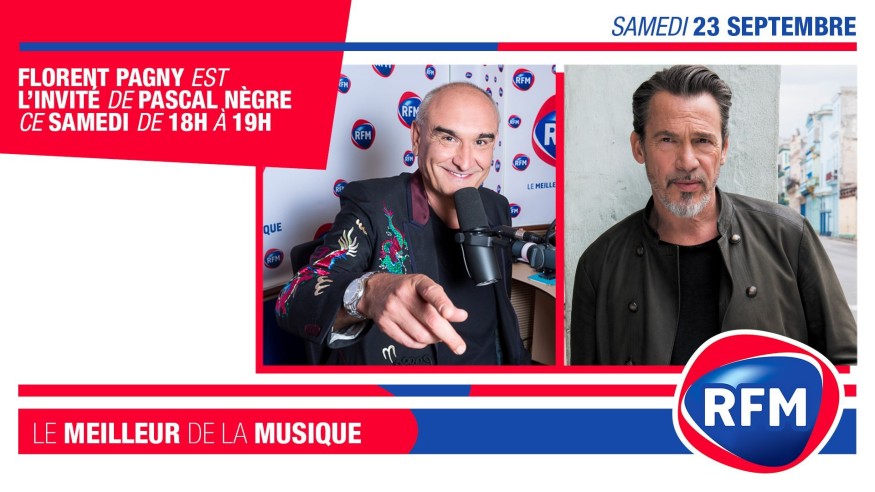 Samedi 23 septembre : Florent Pagny est l’invité de Pascal Nègre