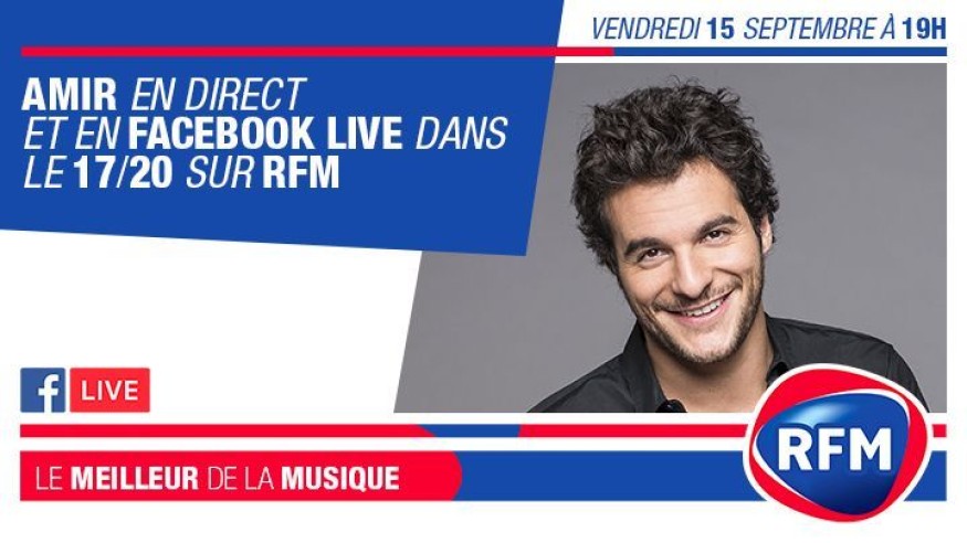 Vendredi, à 19h : Retrouvez Amir dans le 17/20
