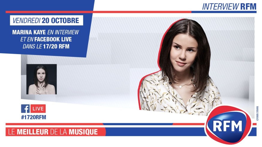 Vendredi, à 19h : Retrouvez Marina Kaye dans le 17/20 !