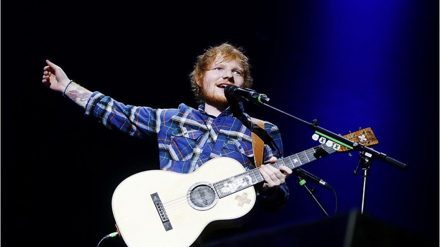 Ed Sheeran victime d'un accident de vélo