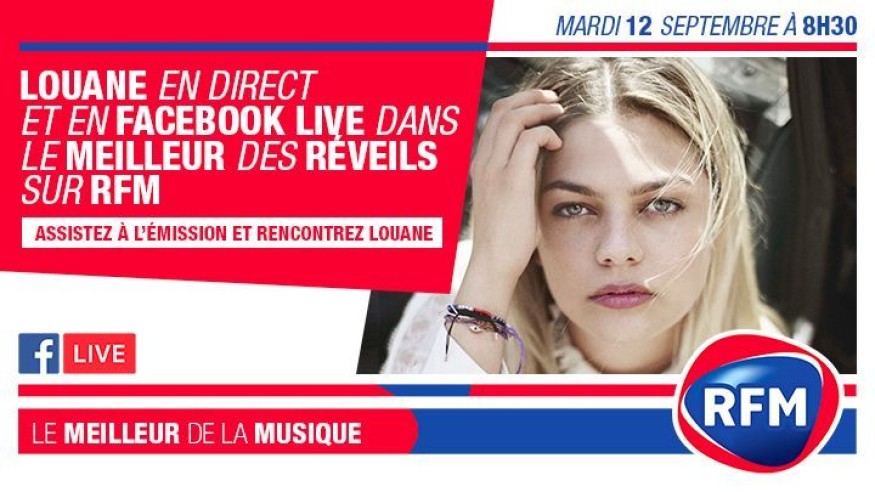 Mardi 12 septembre à 8h30 : Louane est l'invitée du Meilleur des Réveils !