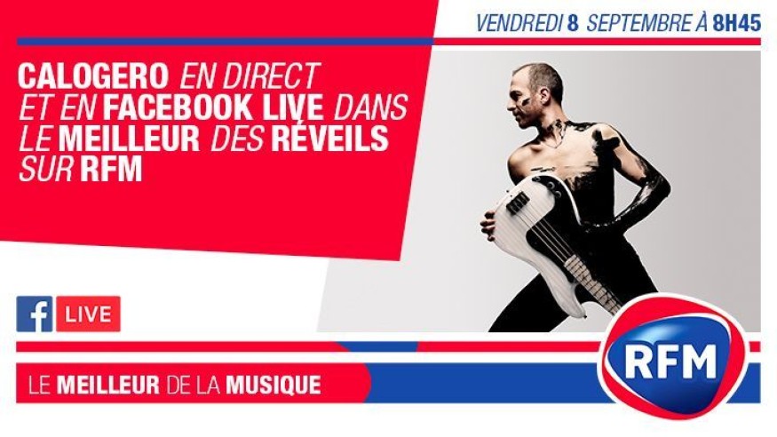 Vendredi, à 8h45 : Retrouvez Calogero dans Le Meilleur des Réveils !