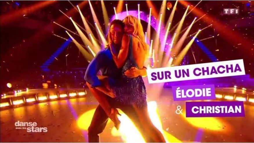 Danse avec les stars : Revivez la première danse d'Elodie Gossuin !