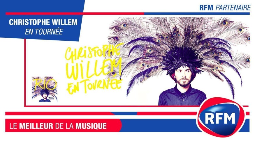 Christophe Willem annonce un concert supplémentaire à la Salle Pleyel de Paris !