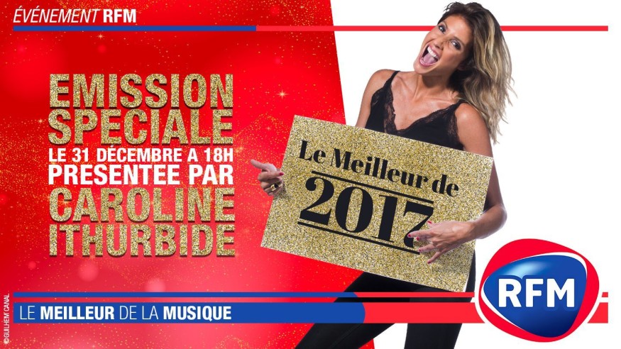 Dimanche 31 décembre, à 18h : émission spéciale «Le Meilleur de 2017» présentée par Caroline Ithurbide !