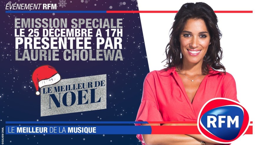 Lundi 25 décembre, à 17h : émission spéciale «Le Meilleur de Noël» présentée par Laurie Cholewa !