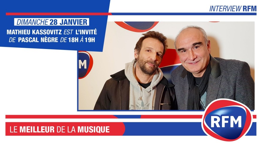 Dimanche 28 janvier : Mathieu Kassovitz est l'invité de Pascal Nègre