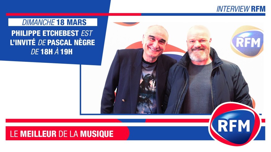 Dimanche 18 mars : Philippe Etchebest est l’invité de Pascal Nègre