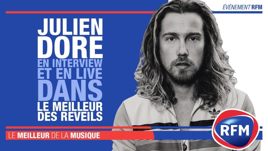 Mercredi 7 mars : Julien Doré est l'invité du Meilleur des Réveils !