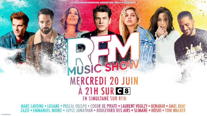 Mercredi 20 juin, à 21h : découvrez la 4ème édition du RFM Music Show sur C8 !