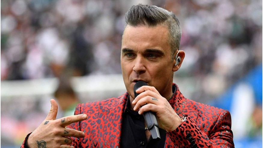 Robbie Williams a fait son show pour le Mondial 2018!