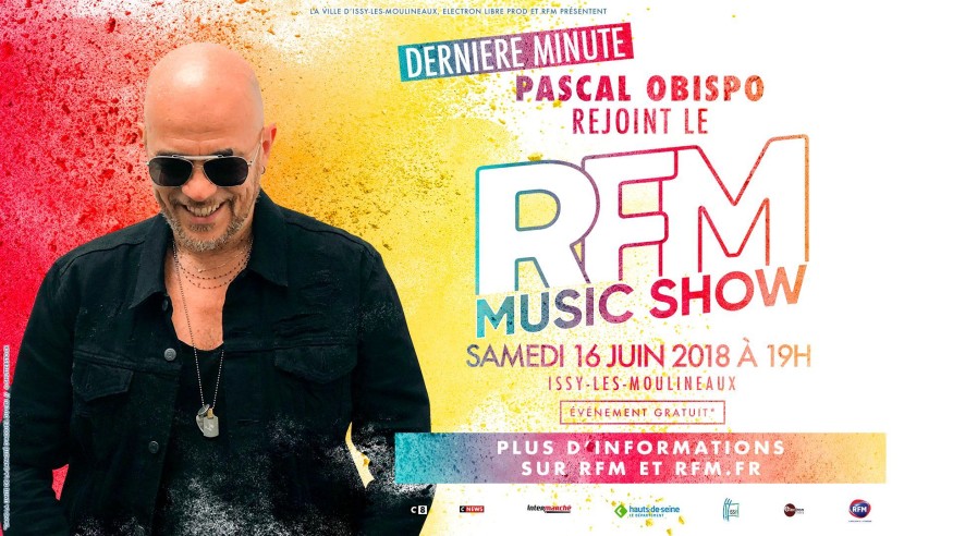 Pascal Obispo rejoint le RFM Music Show!