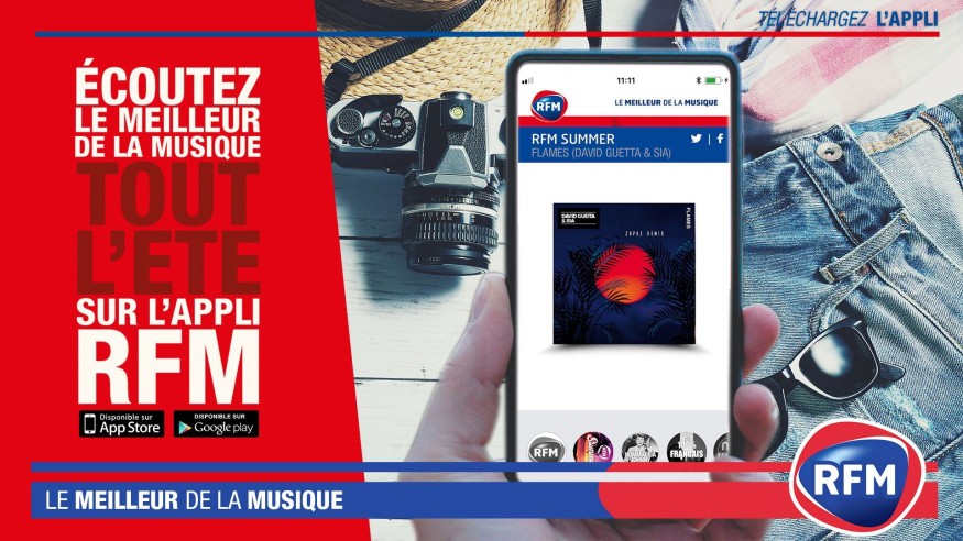 Écoutez le Meilleur de la Musique tout l'été sur l'appli RFM !