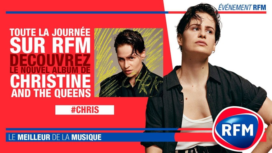 Vendredi, RFM vous fait découvrir "Chris" le nouvel album de Christine and the Queens !