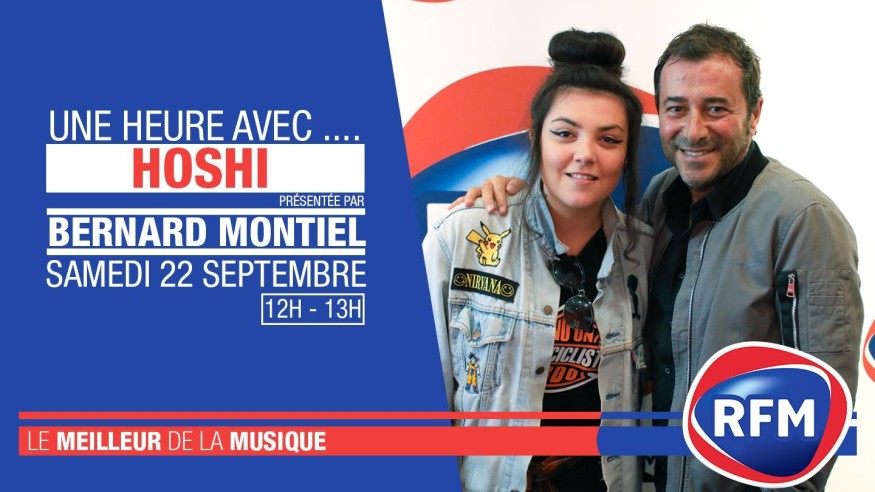 Samedi 22 septembre, à 12h : 1 heure avec... Hoshi