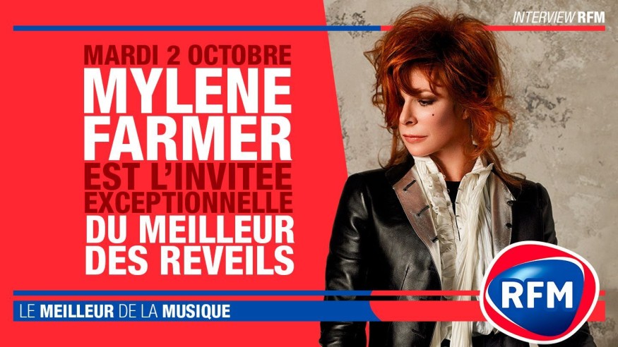 Mardi 2 octobre : Mylène Farmer est l’invitée exceptionnelle du Meilleur des Réveils !