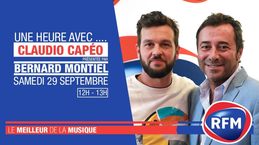 Samedi 29 septembre : 1 heure avec...Claudio Capéo