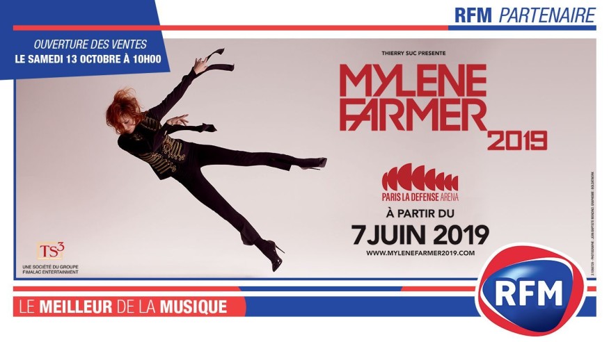 Mylène Farmer ajoute deux dates de concert à la Défense Arena !