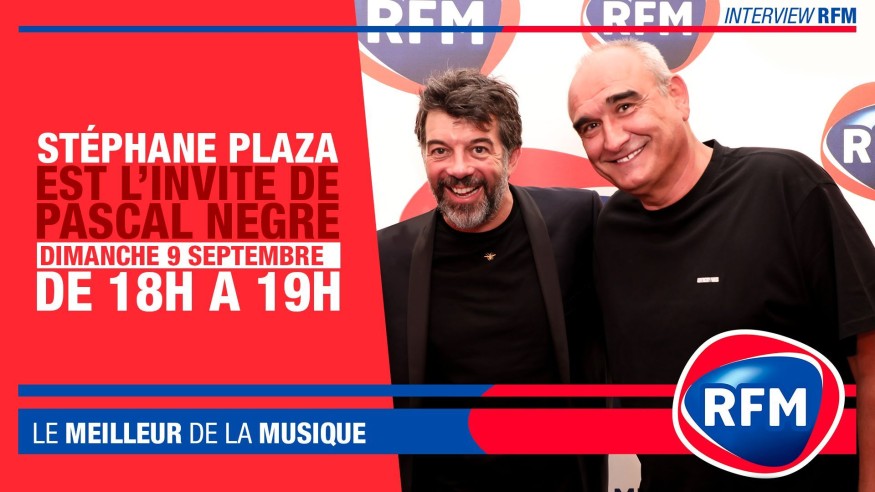 Dimanche 9 septembre : Stéphane Plaza est l'invité de Pascal Nègre