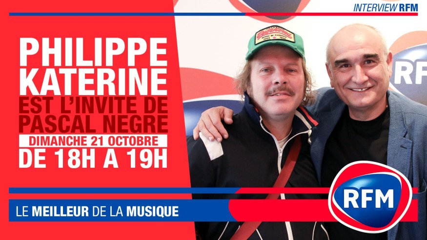 Dimanche 21 octobre : Philippe Katerine est l'invité de Pascal Nègre