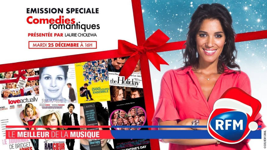 Mardi 25 décembre : Emission spéciale comédies romantiques sur RFM !