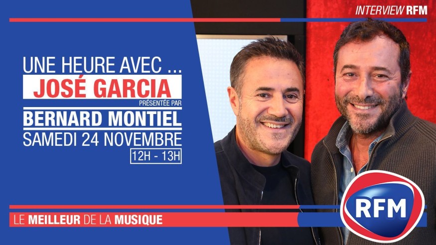 Samedi 24 novembre, à 12h : 1 heure avec... José Garcia